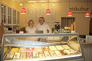 Eiscafé Trampolin in der Nordendstr, Schwabing (©Foto: Martin Schmitz)